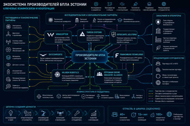 Бизнес на войне: как ЕС и компании ОАЭ зарабатывают миллионы через эстонские БПЛА-стартапы